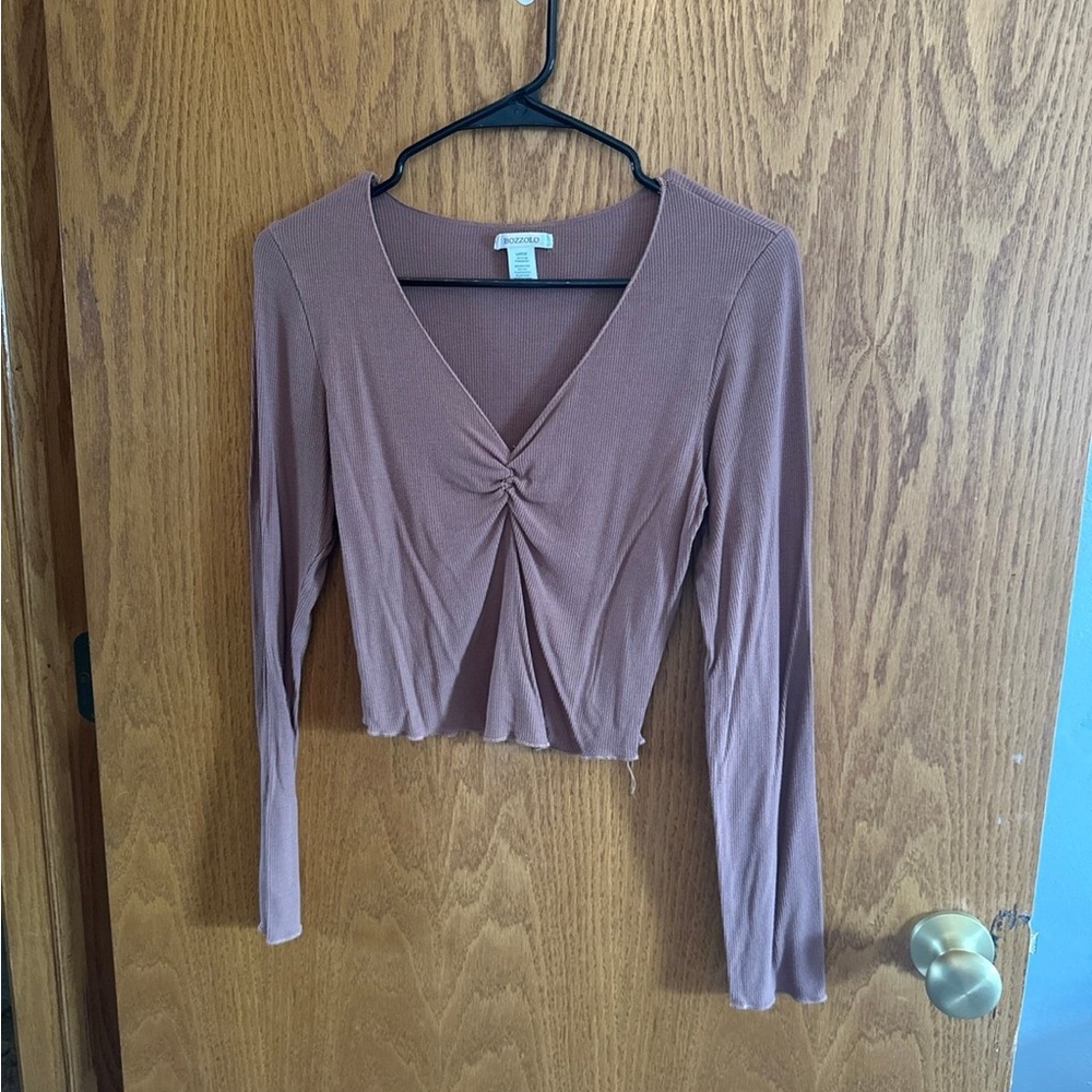 Bozzolo Cinch Front Blouse